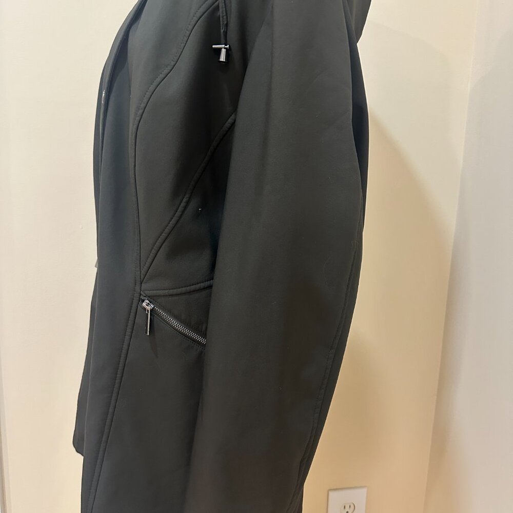 French Connection Softshell Sherpa Lined Hooded C… - image 3